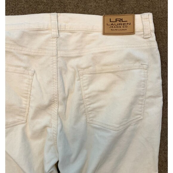 Ralph Lauren Jeans Womens 8 (33x30) Corduroy Bootcut Mid Rise Stretch Pants - Picture 2 of 9